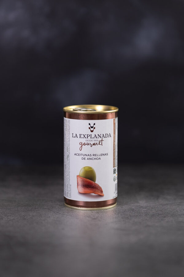 La Explanada Gourmet Olives - Anchovy (350G)