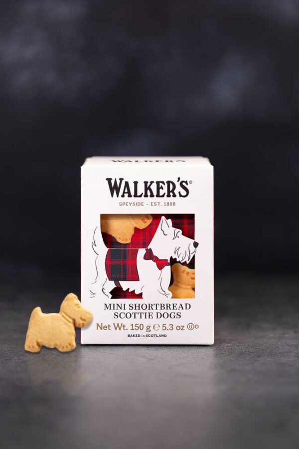 Walkers Mini Shortbread Scottie Dogs (150G)